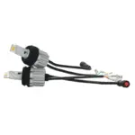 Einparts LED žarnice 2v1 DRL + smernik CANbus 6000 K, par