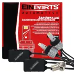 Einparts LED žarnice 2v1 DRL + smernik CANbus 6000 K, par