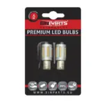 Einparts LED žarnice CANbus oranžna 1800 K 66× SMD 2016, par