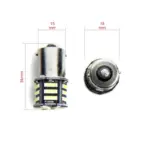 Einparts LED žarnice 6000 K 21× SMD 7020, par