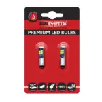 Einparts LED žarnice CANbus 6000 K 12× SMD 3030, par