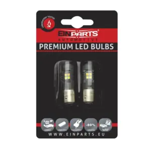 Einparts LED žarnice bela/oranžna 6000 K/1800 K 16× SMD 3030, par