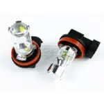 Einparts LED žarnice 6000 K 9× CREE XB-D, par