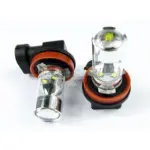 Einparts LED žarnice 6000 K 9× CREE XB-D, par