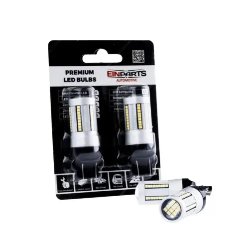 Einparts LED žarnice CANbus 6000 K 66× SMD 2016, par