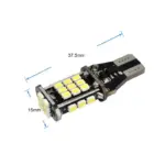 Einparts LED žarnice CANbus 6000 K 30× SMD 3020, par