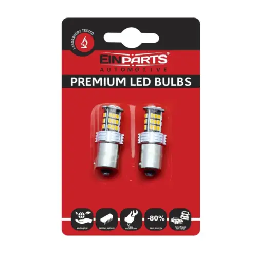 Einparts LED žarnice CANbus oranžna 1800 K 30× SMD 3020, par