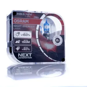 Osram halogenske žarnice HB3 12 V 60 W 3200 K, par