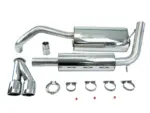 Bull-X izpušni sistem 2,5" ECE za VW Polo 9N 1.8T GTI/Cup Edition, 150/180 KM