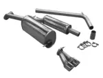 Bull-X izpušni sistem 2,5" ECE za VAG 1.2–1.4 T(F)SI (A1 8X, Ibiza 6J, Polo 6R)