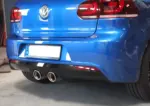 Bull-X nadomestek resonatorja 3" ECE za VW Golf 6 R 271 KM