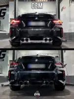 EGO-X izpušni sistem 3" ECE za BMW M2 Competition G87 460/480 KM