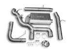 EGO-X izpušni sistem 3,5" ECE za BMW X3/X4 40i, 354/360 KM