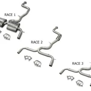 Bull-X izpušni sistem 3" Y-Style za Ford Focus RS/ST Mk.2