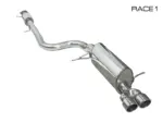 Bull-X izpušni sistem 3" Race 1 za Ford Fiesta ST180/ST200 Mk.7