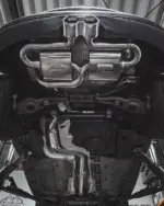 EGO-X izpušni sistem 3" z loputo za Ford Focus ST Mk3 250 KM, ECE