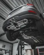 EGO-X izpušni sistem 3" z loputo za Ford Focus ST Mk3 250 KM, ECE