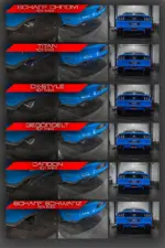 EGO-X izpušni sistem 3" za Ford Mustang VI 5.0 V8/2.3 EcoBoost
