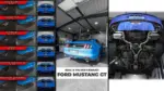 EGO-X izpušni sistem 3" za Ford Mustang VI 5.0 V8/2.3 EcoBoost
