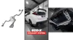EGO-X izpušni sistem 3" za Honda Civic Type R FK2 310 KM (ECE)