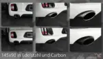 Bull-X izpušni sistem z loputo 3" za Kia Ceed II JD 1.6 GT 204 KM