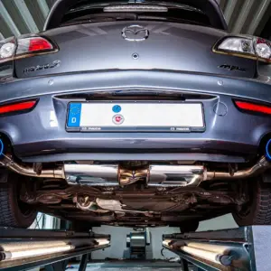 Bull-X izpušni sistem 3" Y-Style ECE za Mazda 3 BK/BL MPS 260 KM