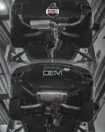 EGO-X izpušni sistem 3,5" za Mercedes A45, CLA45 in GLA45 AMG 381 KM