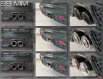 EGO-X izpušni sistem 3" za MINI Cooper S/JCW/GP3 F56 OPF