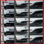 EGO-X izpušni sistem 2,75" (70 mm) ECE za VW Polo 6R WRC 220 KM