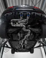 EGO-X izpušni sistem 3,5" za VW Golf 5 R32 / Golf 6 R