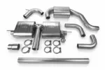 EGO-X izpušni sistem 3" z loputo za VW Golf 7 GTI/CS, Seat Leon Cupra 265/280/290