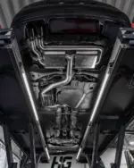 EGO-X izpušni sistem 3" z levo izvedbo za VAG 2.0 T(F)SI FWD