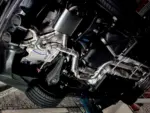 EGO-X izpušni sistem 3,5" na 2x 3" za VW Eos 1F 3.2/3.6 V6