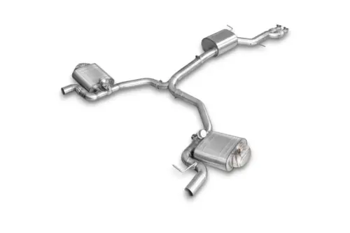 EGO-X izpušni sistem 3" z loputo za Audi A6/A7 C7 (4G)