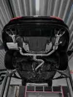 EGO-X izpušni sistem 3" za VW Golf 7R Variant, Seat Leon Cupra 300 4WD OPF