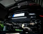 EGO-X izpušni sistem 3" za VW Golf 7 R Facelift 310 KM (ECE)