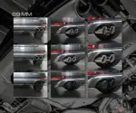 EGO-X izpušni sistem 2x/4x 63,5 mm ECE za Audi S4/S5 B9 quattro 354 KM