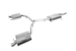 Bull-X izpušni sistem 2,75" ECE za Audi A4/A5 B8 1.8–2.0 TFSI