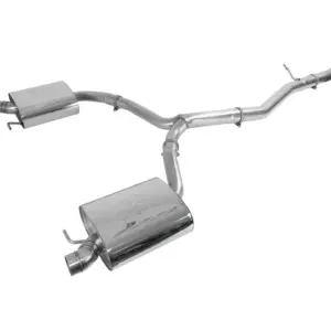 Bull-X izpušni sistem 70 mm/2,75" za Audi A4/A5 B8 1.8–2.0 TFSI