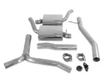 Bull-X izpušni sistem 70 mm/2,75" za Audi A4/A5 B8 1.8–2.0 TFSI