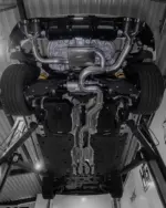 EGO-X izpušni sistem 3,5" za VW Golf 8 R (CD1), izvozna različica brez ECE