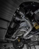 EGO-X izpušni sistem 3,5" za VW Golf 8 R (CD1), izvozna različica brez ECE