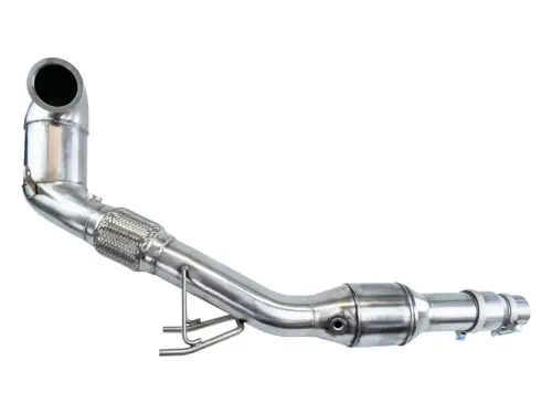 Bull-X downpipe EGO 84–121 mm z ECE za VW Polo VI GTI AW1 2.0 TSI 200 KM