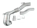 Bull-X downpipe EGO 84–121 mm z ECE za VW Polo VI GTI AW1 2.0 TSI 200 KM