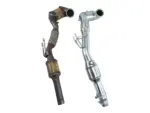 Bull-X downpipe EGO 84–121 mm z ECE za VW Polo VI GTI AW1 2.0 TSI 200 KM