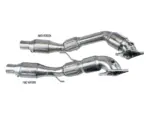 Bull-X downpipe 3,5"/89 mm za VAG 1.8–2.0 T(F)SI (Golf V, A3 8P)