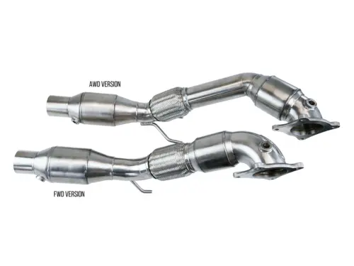 Bull-X downpipe 3,5"/89 mm za VAG 1.8–2.0 T(F)SI (Golf V, A3 8P)
