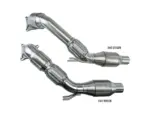 Bull-X downpipe 3,5"/89 mm za Audi TT 8J 1.8–2.0 TFSI z ECE