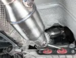 Bull-X downpipe 3,5"/89 mm za Audi TT 8J 1.8–2.0 TFSI z ECE