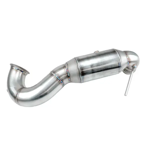 Bull-X downpipe 3,5" za Mercedes-AMG A45 W176, CLA45 C117, GLA45 X156